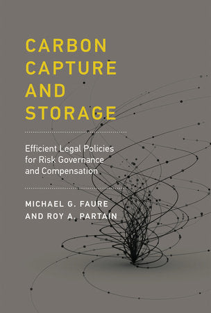 Carbon Capture and Storage Hardcover by Michael G. Faure and Roy A. Partain
