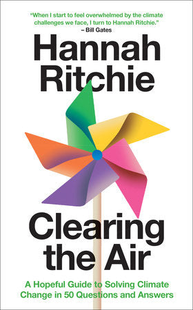 Clearing the Air Hardcover by Hannah Ritchie