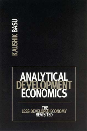 Analytical Development Economics Paperback by Kaushik Basu