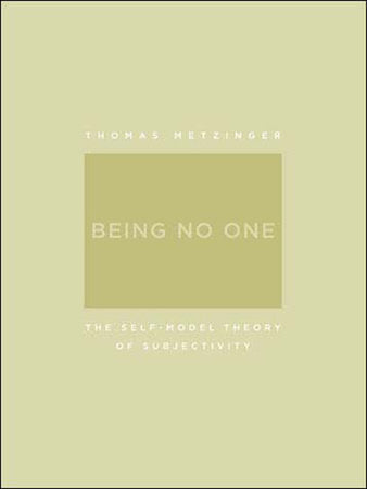 Being No One Paperback by Thomas Metzinger