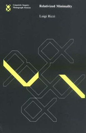 Relativized Minimality Paperback by Luigi Rizzi