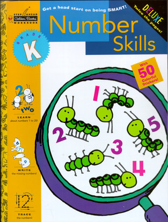 Number Skills (Kindergarten) Paperback by Golden Books