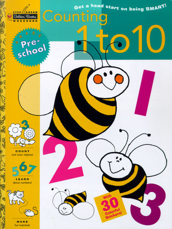 Counting 1 to 10 (Preschool) Paperback by Golden Books