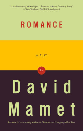 Romance Paperback by David Mamet