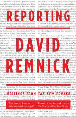 Reporting Paperback by David Remnick