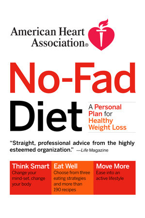 American Heart Association No-Fad Diet Paperback by American Heart Association