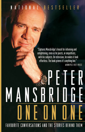 Peter Mansbridge One on One Paperback by Peter Mansbridge