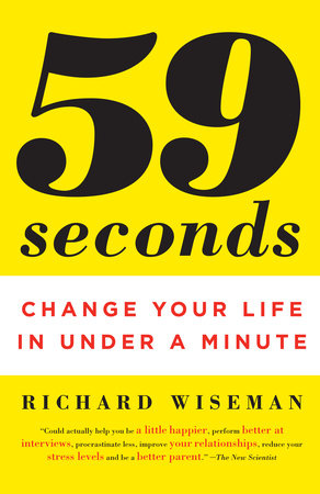 59 Seconds Paperback by Richard Wiseman