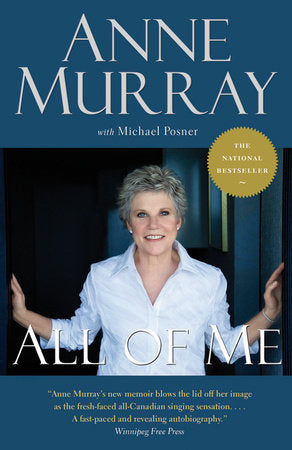 All of Me Paperback by Anne Murray with Michael Posner