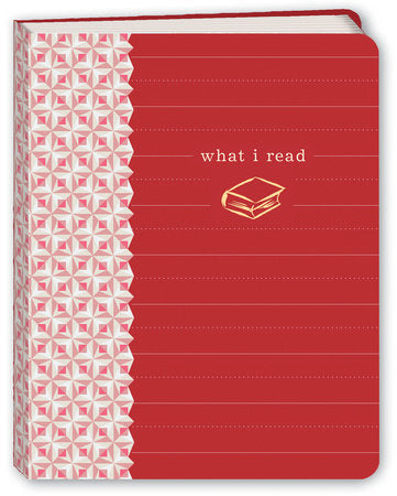 What I Read (Red) Mini Journal Merchandise by Potter Gift