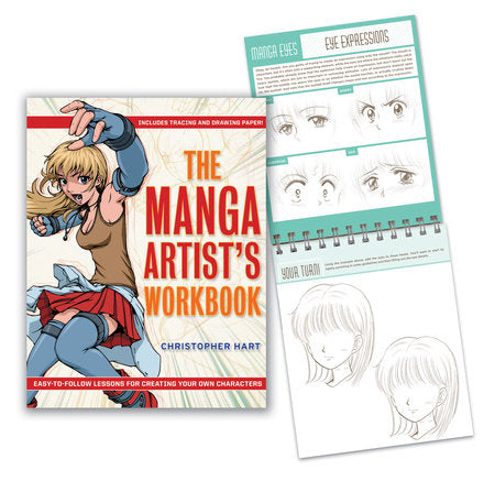 The Manga Artist's Workbook Merchandise by Christopher Hart