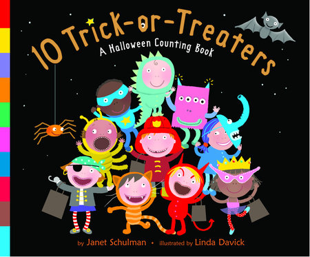 10 Trick-or-Treaters EL by Janet Schulman;illustrated by Linda Davick