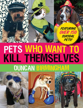 Pets Who Want to Kill Themselves Paperback by Duncan Birmingham
