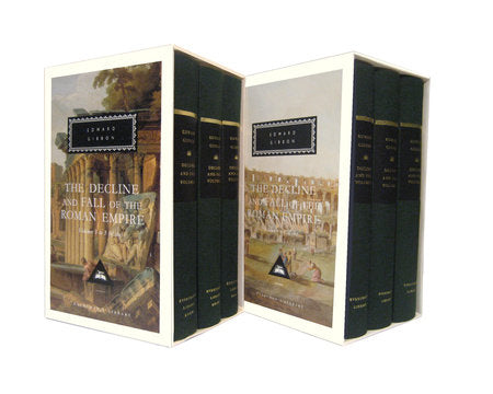 The Decline and Fall of the Roman Empire, Volumes 1 to 6 Boxed Set by Edward Gibbon; Introduction by Hugh Trevor-Roper
