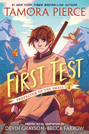 First Test Graphic Novel Paperback by Tamora Pierce; Illustrated by Becca Farrow