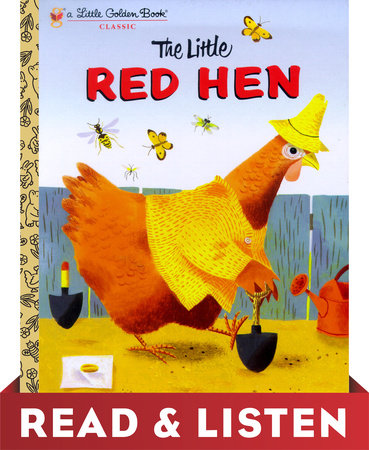 The Little Red Hen: Read & Listen Edition Ebook by Golden Books; illustrated by J.P. Miller