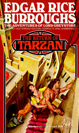 Return of Tarzan Paperback by Edgar Rice Burroughs