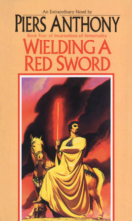 Wielding a Red Sword Paperback by Piers Anthony