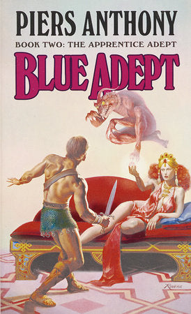 Blue Adept Paperback by Piers Anthony