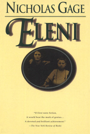 Eleni Paperback by Nicholas Gage
