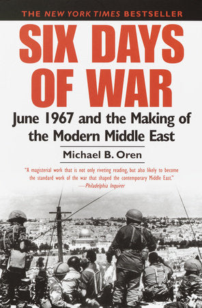 Six Days of War Paperback by Michael B. Oren