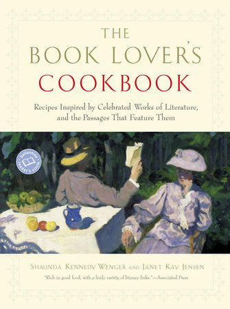 The Book Lover's Cookbook Paperback by Shaunda Kennedy Wenger and Janet Kay Jensen