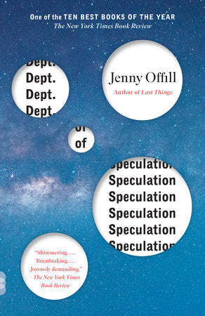 Dept. of Speculation Paperback by Jenny Offill
