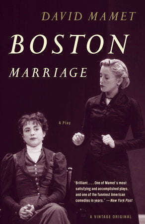 Boston Marriage Paperback by David Mamet