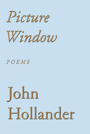 Picture Window Paperback by John Hollander