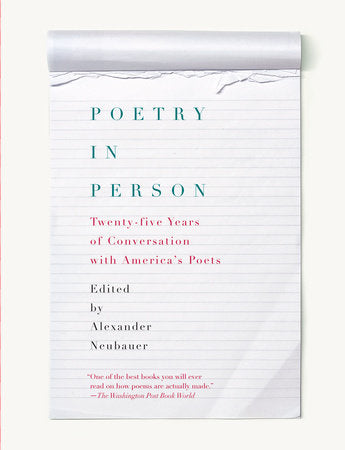 Poetry in Person Paperback by Edited by Alexander Neubauer