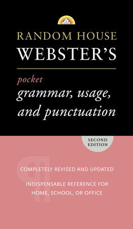 Random House Webster's Pocket Grammar, Usage, and Punctuation Paperback by Random House