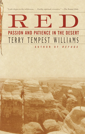 Red Paperback by Terry Tempest Williams