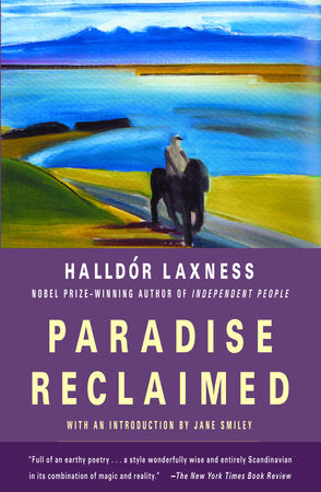 Paradise Reclaimed Paperback by Halldor Laxness Introduction by Jane Smiley
