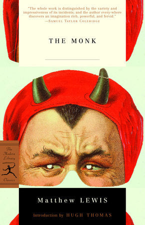 The Monk Paperback by Matthew Lewis; Introduction by Hugh Thomas