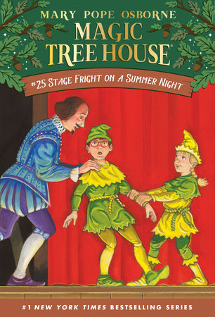 Stage Fright on a Summer Night Paperback by Mary Pope Osborne; Illustrated by Sal Murdocca