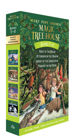 Magic Tree House Books 5-8 Boxed Set Boxed Set by Mary Pope Osborne; illustrated by Sal Murdocca