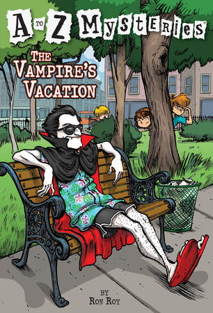 A to Z Mysteries: The Vampire's Vacation Paperback by Ron Roy; illustrated by John Steven Gurney