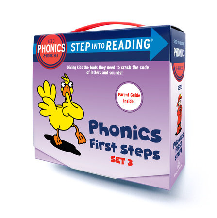 Step into Reading Set 3 Phonics First Steps Box Set Boxed Set by Random House; illustrated by Ron Lieser
