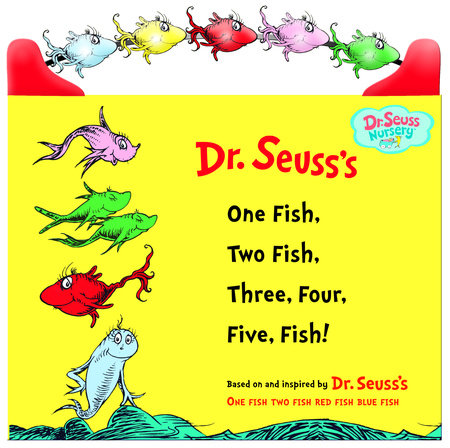 One Fish, Two Fish, Three, Four, Five Fish Board Book by Dr. Seuss