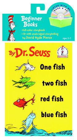 One Fish, Two Fish, Red Fish, Blue Fish Book & CD Merchandise by Dr. Seuss