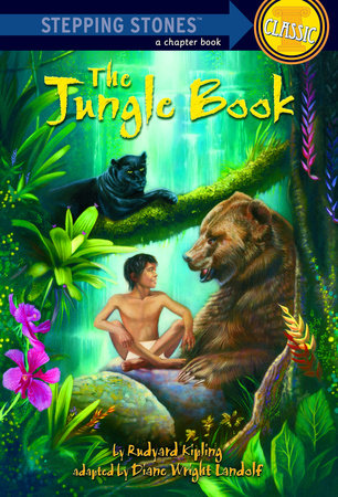 The Jungle Book Paperback by Rudyard Kipling; adapted by Diane Wright Landolf; illustrated by John Rowe