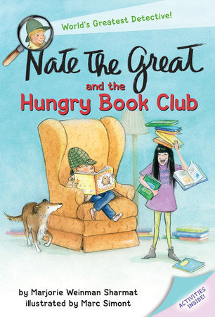 Nate the Great and the Hungry Book Club Paperback by Marjorie Weinman Sharmat and Mitchell Sharmat; illustrated by Jody Wheeler