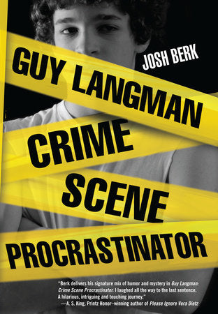 Guy Langman, Crime Scene Procrastinator Paperback by Josh Berk
