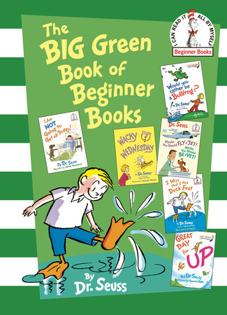 The Big Green Book of Beginner Books Hardcover by Dr. Seuss