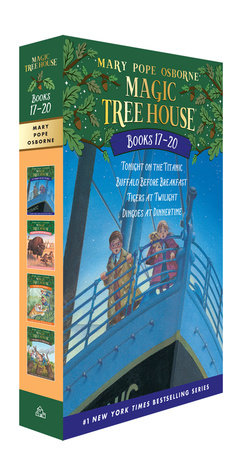 Magic Tree House Books 17-20 Boxed Set Boxed Set by Mary Pope Osborne; illustrated by Sal Murdocca