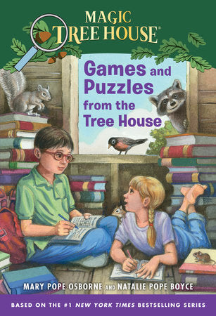Games and Puzzles from the Tree House Paperback by Mary Pope Osborne and Natalie Pope Boyce; illustrated by Sal Murdocca