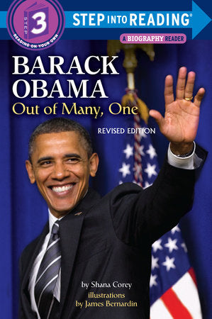 Barack Obama: Out of Many, One Paperback by Shana Corey; Illustrated by James Bernardin