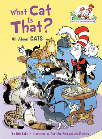 What Cat Is That? All About Cats Hardcover by Tish Rabe; illustrated by Aristides Ruiz and Joe Mathieu