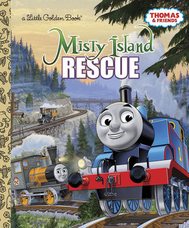 Misty Island Rescue (Thomas & Friends) Hardcover by The Rev W Awdry; illustrated by Golden Books