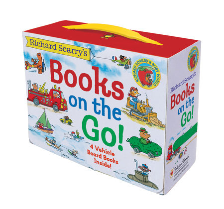 Richard Scarry's Books on the Go Boxed Set by Written and illustrated by Richard Scarry